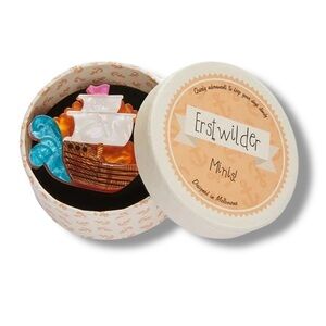 Erstwilder Seafarer Mini Ship Boat Sailing Brooch Pin